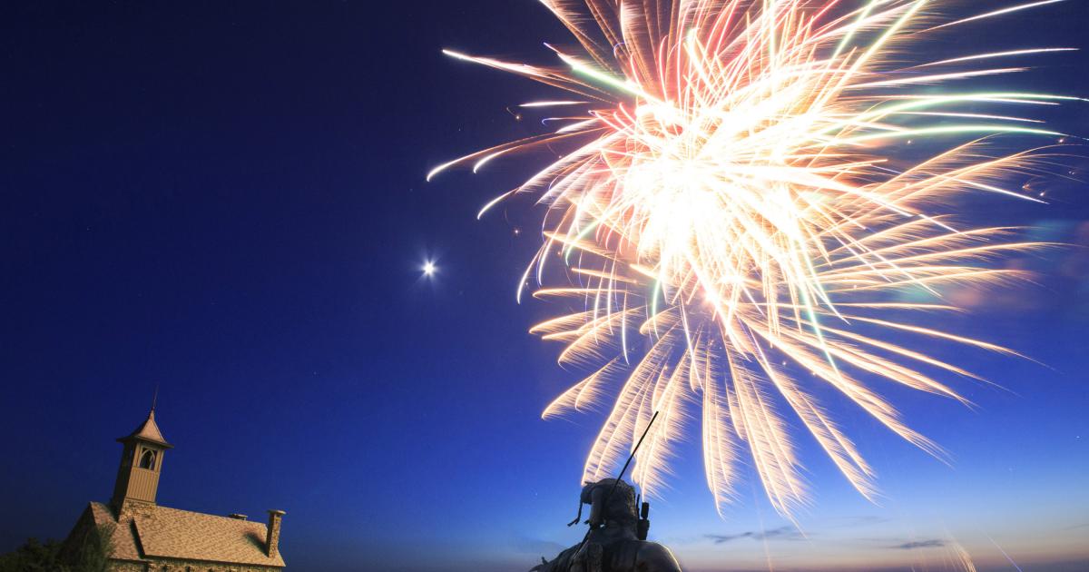 Top of the Rock Firework Display Explore Branson